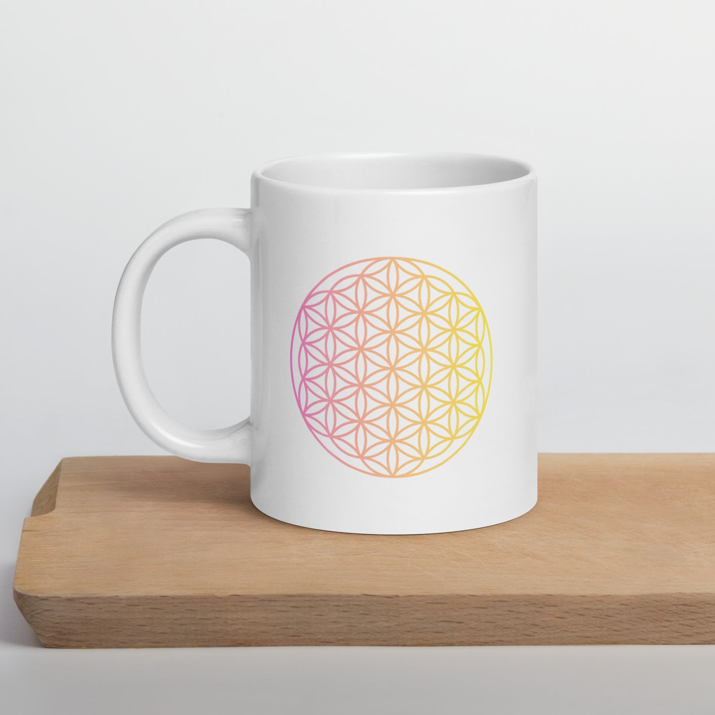Flower of life - Seed of Life - Coffee mug - White glossy mug