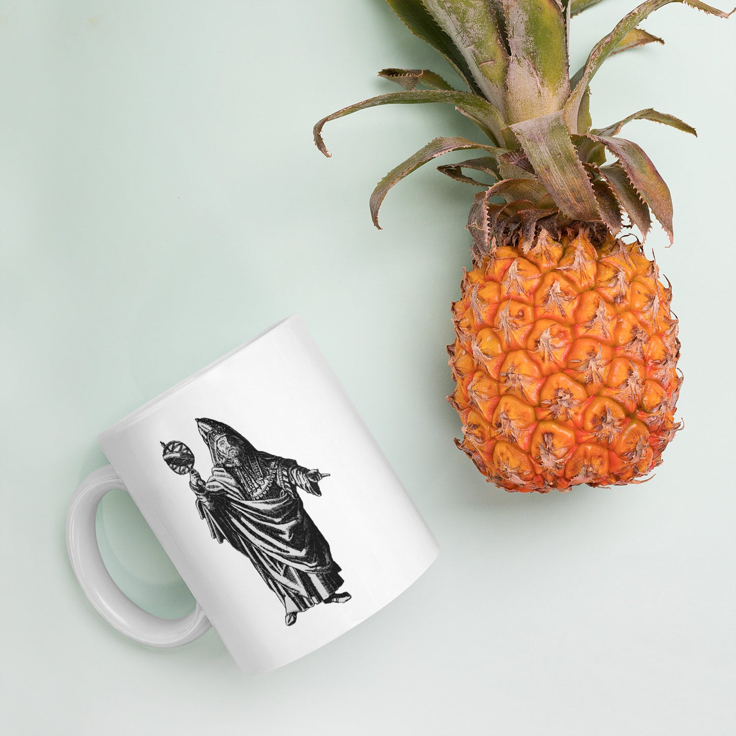 Hermes Trismegistus Coffee mug - White glossy mug - Hermes Trismegistus print