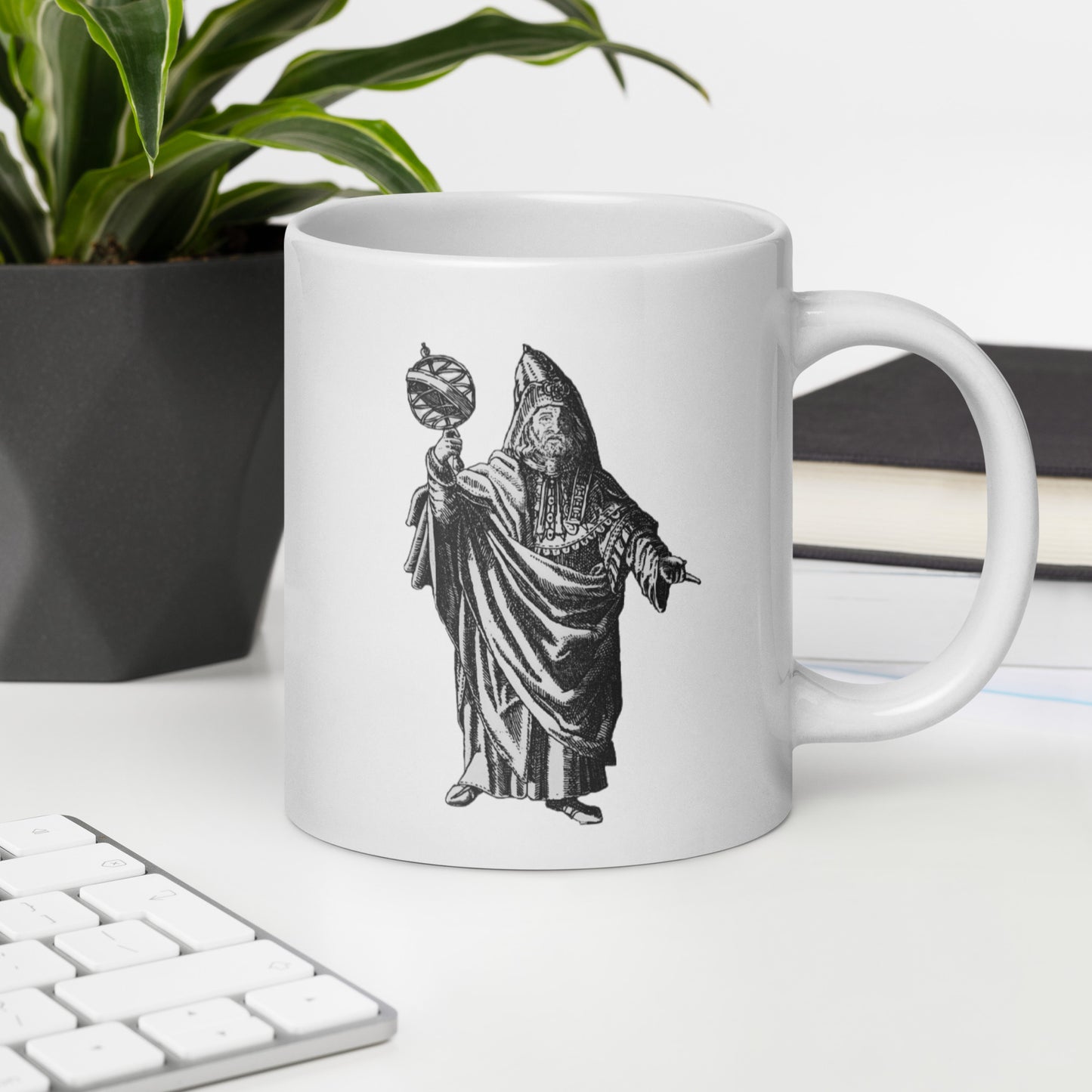 Hermes Trismegistus Coffee mug - White glossy mug - Hermes Trismegistus print