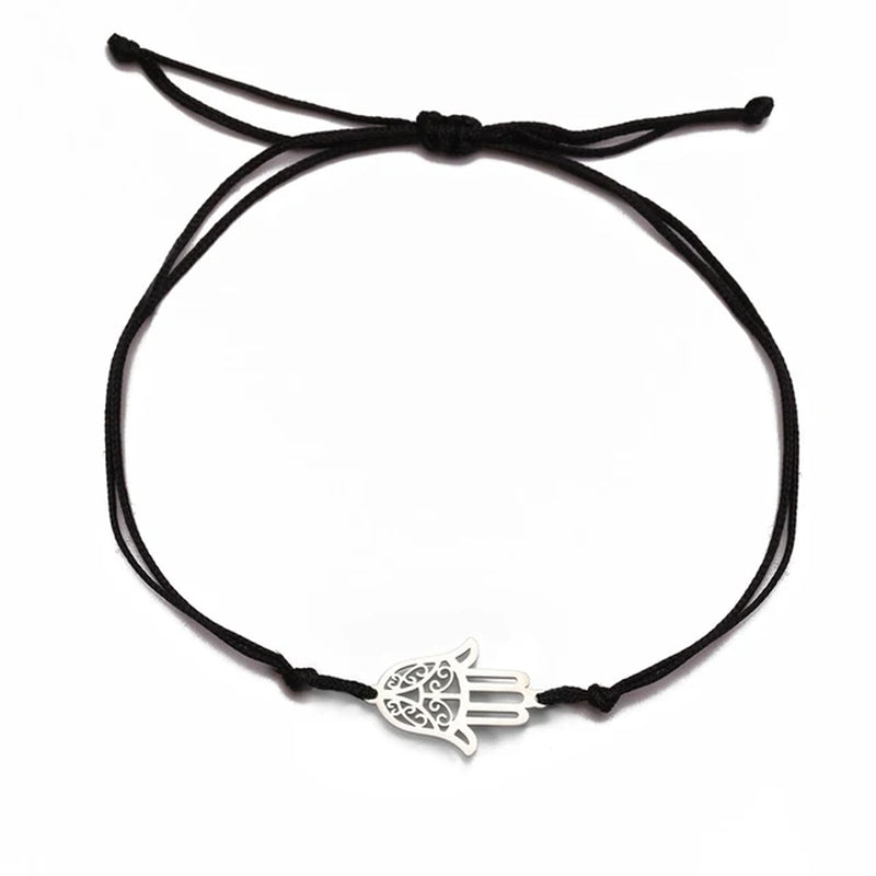 Hand of Fatima Bracelet Stainless Steel Jewelry Fashion Accessories Men Women Jewelry